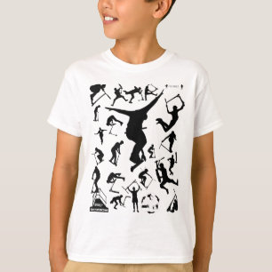 Camiseta Montaje de scooter de estilo libre TODAS LAS ESTRE