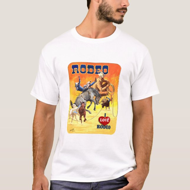 Camiseta Montaje del rodeo (Anverso)
