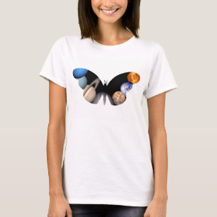 Camiseta Montaje del Sistema Solar Fotos de Planetas JPL