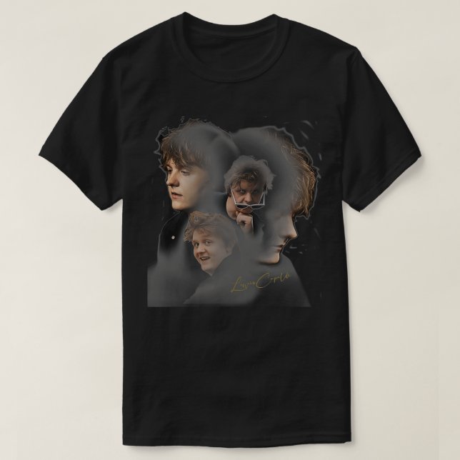 Camiseta Montaje fotográfico de Lewis Capaldi u2013 (Diseño del anverso)