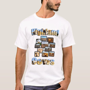 Camiseta Montaje Y Logo De Las Vacas Altas,