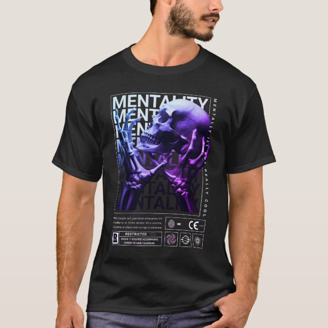 Camiseta Montalidad: Dominando el arte de la mentalidad y e (Anverso)