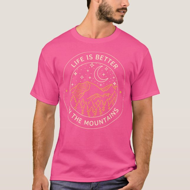 Camiseta Montaña activa (Anverso)