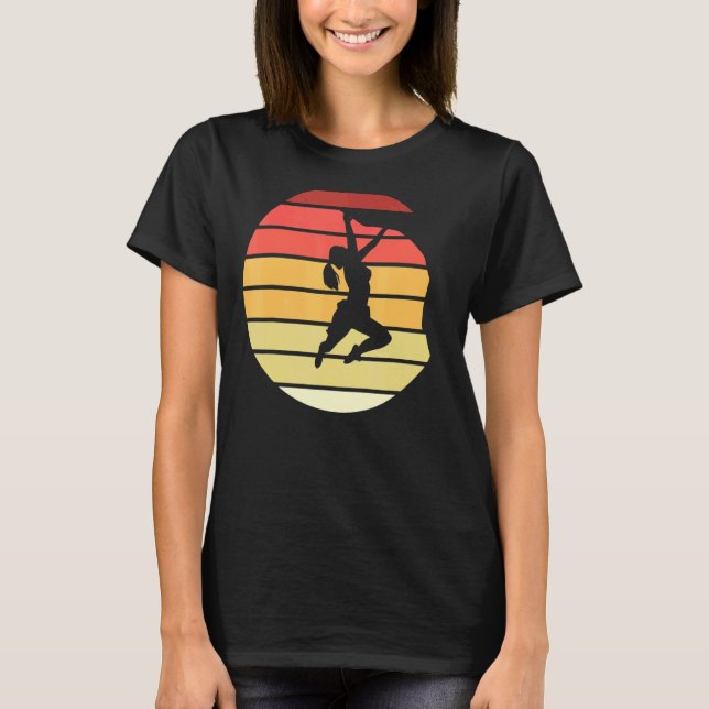 Camiseta Montaña alpina de escalada de roca retro Boulderin (Anverso)
