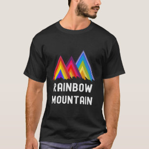Camiseta Montaña arco iris Cusco-Perú