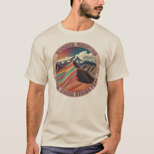 Camiseta Montaña Arcoíris Cusco, Región Cusco Perú
