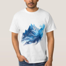 Montaña azul