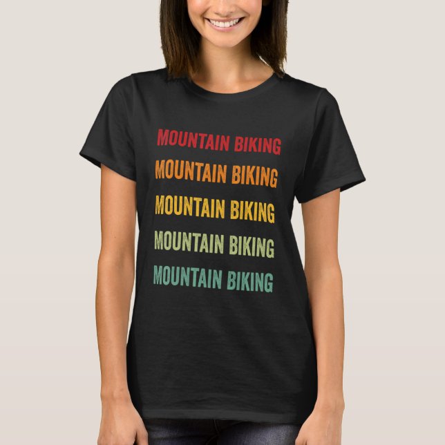 Camiseta Montaña bicicleta de montaña Hobby Arcoiris (Anverso)