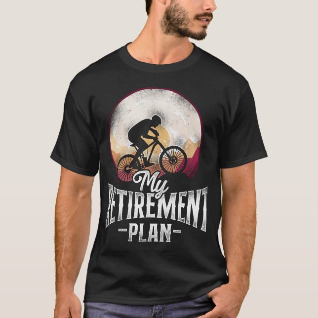 Camiseta Montaña Bicicleta Mtb Montaña Bicicleta Papá Como (Anverso)