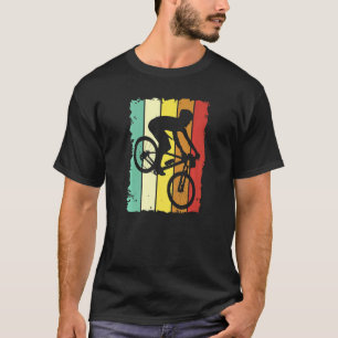 Camiseta Montaña Bicicleta Vintage Sunset Downhill Ciccli