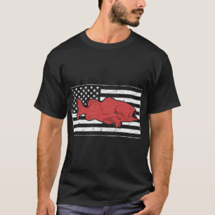Camiseta Montana Big Sky Country – Póster de aventura vinta