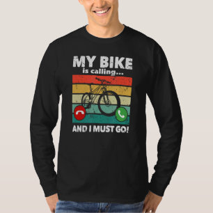 Camiseta Montaña Bike Downhill Riking Mi Bicicleta Está Lla