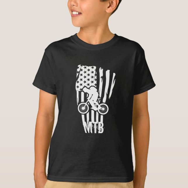 Camiseta Montaña bike mtb rider (Anverso)