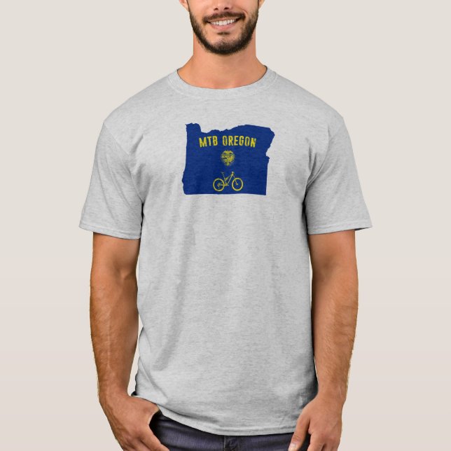 Camiseta Montaña Bike Oregon (Anverso)