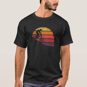 Camiseta Montaña Bike Retro Sunset Downhill Biking Vintage