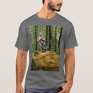 Camiseta Montaña Biker sobre Salto