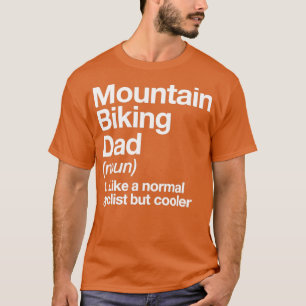 Camiseta Montaña Biking Dad Definición Deportes divertidos
