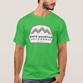 Camiseta Montaña Blanca California CA Montañas Senderismo C