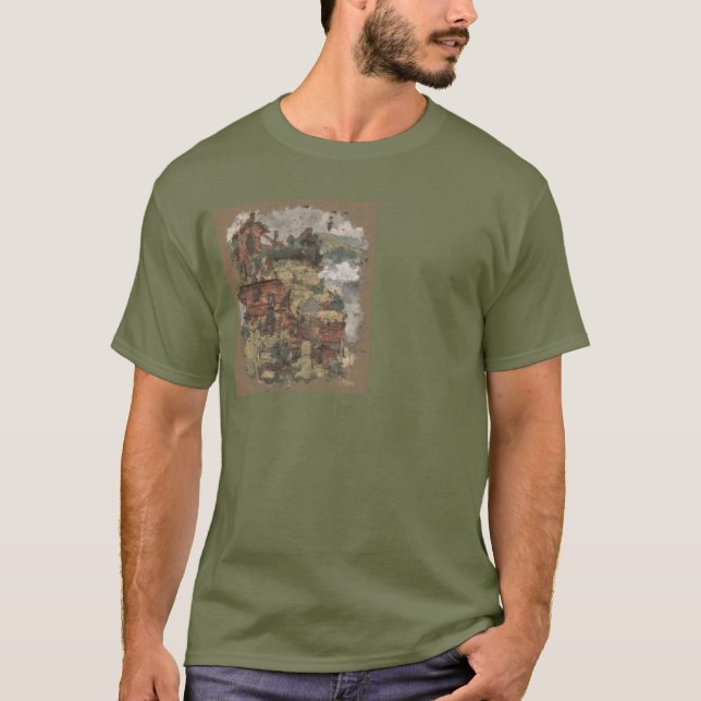 Camiseta Montaña Cabin Adventure T-Shirt (Anverso)