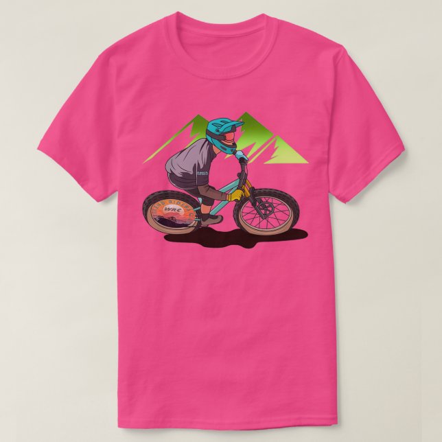 Camiseta Montaña ciclista (2) (Diseño del anverso)