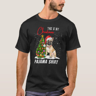 Camiseta Montaña de Berna Ésta Es Mi Navidad P Bulldog Fran