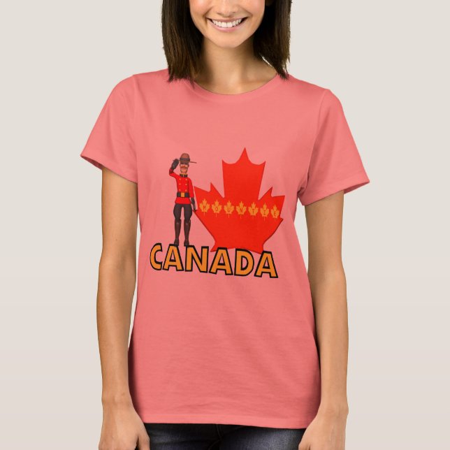 Camiseta Montaña de Canadá (Anverso)