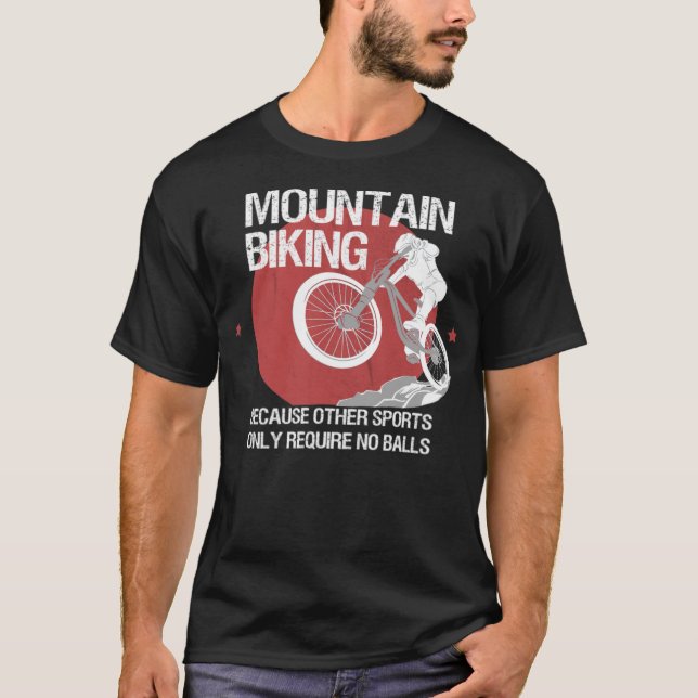 Camiseta Montaña de ciclismo de montaña ciclismo de montaña (Anverso)