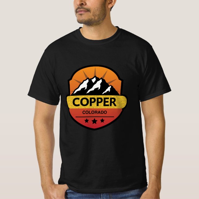 Camiseta Montaña de cobre en colorado usa (Anverso)
