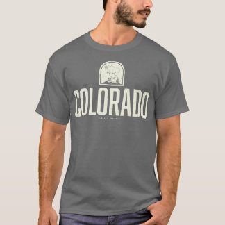 Camiseta Montaña de Colorado Goat Tan