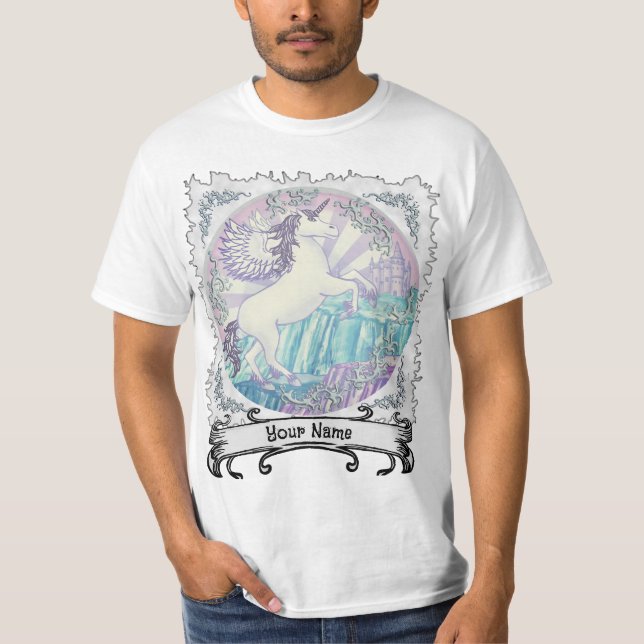 Camiseta Montaña de cristal Pegaso (Anverso)