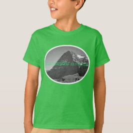 Camiseta Montaña de Eiger de la cara norte de la subida