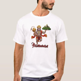 Camiseta Montaña de elevación de vuelo Lord Hanuman