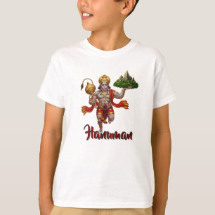 Camiseta Montaña de elevación de vuelo Lord Hanuman
