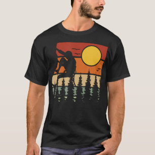 Camiseta Montaña de Escalada en Roca Vintage