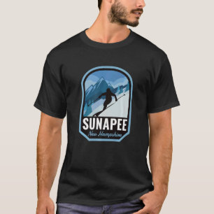 Camiseta Montaña de esquí Sunapee New Hampshire