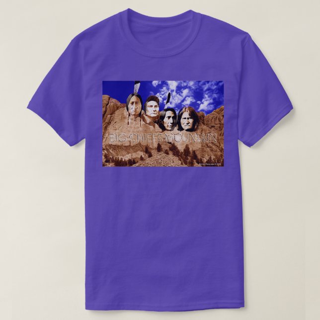 Camiseta Montaña de los Grandes Chiefs (Diseño del anverso)