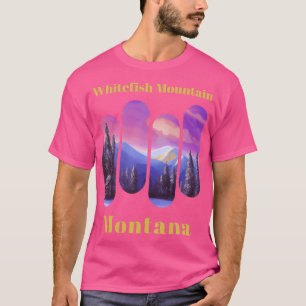 Camiseta Montaña de montaña de ballena Montana 3