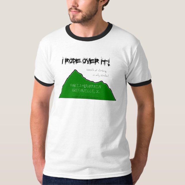 Camiseta ¡montaña de París "que monté sobre ella! " (Anverso)