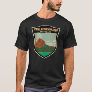 Camiseta Montaña de primavera Rancho Estatal Park Nevada V