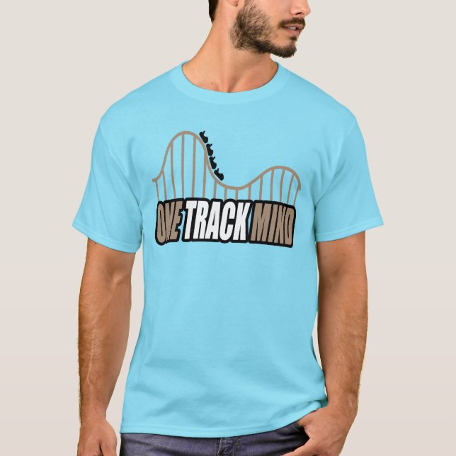 Camiseta Montaña de rodillos de una pista MInd (Anverso)