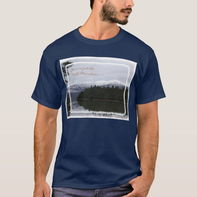 Camiseta Montaña del casco (Anverso)