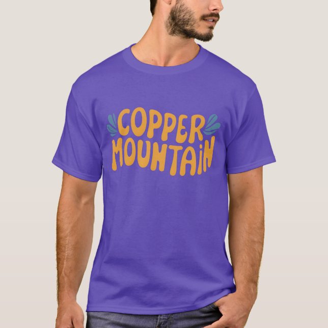 Camiseta Montaña del cobre (Anverso)