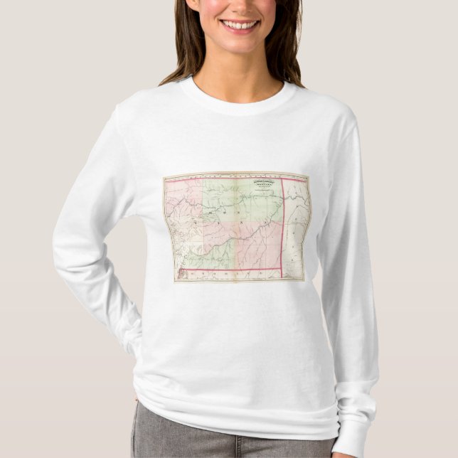 Camiseta Montana del este (Anverso)