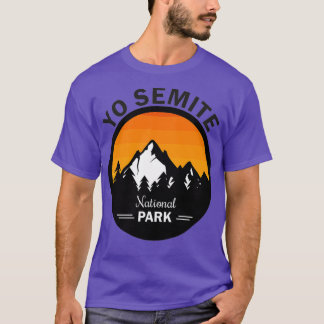 Camiseta Montaña del Parque Nacional Yo Semite