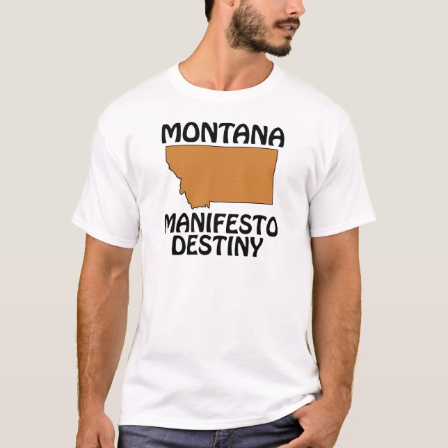 Camiseta Montana - Destino Manifiesto (Anverso)