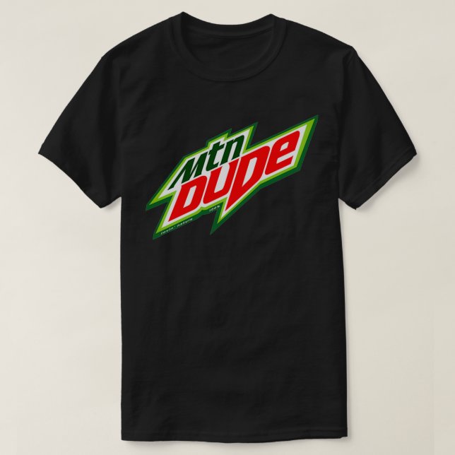 Camiseta Montaña Dude Relotido (Diseño del anverso)