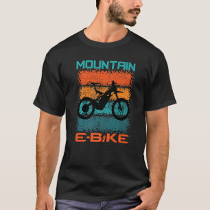 Camiseta Montaña E Bicicleta Bicicleta Electric Power Bicic