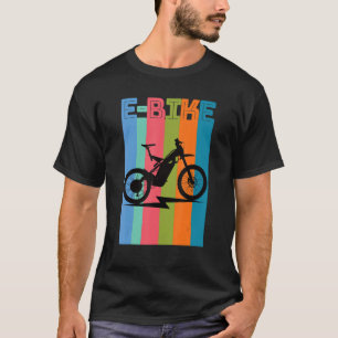 Camiseta Montaña E Bicicleta Bicicleta Electric Power Bicic