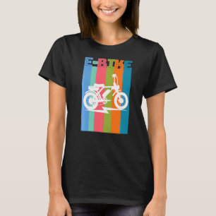 Camiseta Montaña E Bicicleta Bicicleta Eléctrica