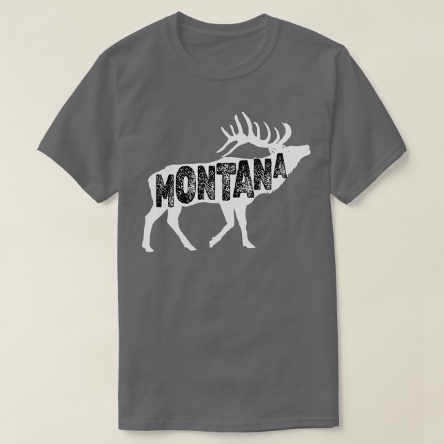 CAMISETA MONTANA ELK (Diseño del anverso)